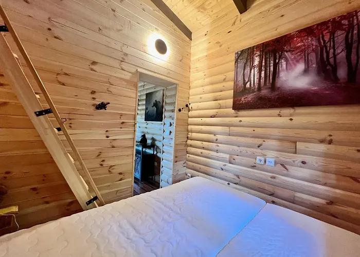 Holzhaus Baerenhoehle Am Wald Und See